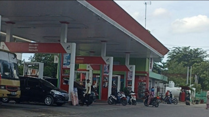 Harga BBM Naik SPBU Langsa Aceh Malah Sepi Pembeli, Bubar Usai Jokowi Umumkan Kenaikan
