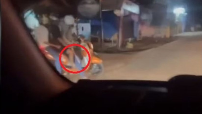 Mengerikan, Detik-detik Sekelompok Pemuda Asal Tanjung Nangko Membawa Senjata Tajam Terekam Kamera, Diduga Geng Motor