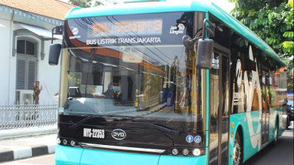 Target PT TransJakarta Tahun 2030: Bus Konvensional jadi Bus Listrik