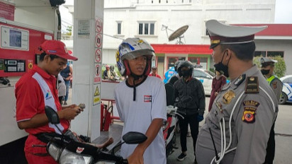 Polres Indramayu Jaga Ketat SPBU usai Harga BBM Naik, Antisipasi Panic Buying dan Antrean Panjang