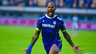 Viral Detik-detik David Da Silva Menangis Usai Cetak Gol saat Persib Vs RANS Nusantara