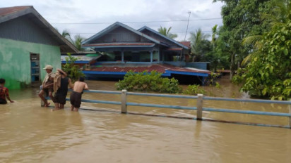 Sebanyak 7.881 Kepala Keluarga di Delapan Kota & Kabupaten Provinsi Bengkulu Terdampak Banjir