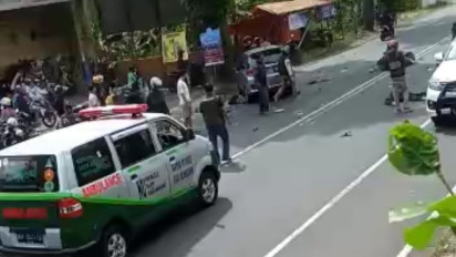 Kecelakaan Maut Menewaskan Dua Orang Sekaligus, Motor Hantam Mobil Bak Terbuka dari Arah Berlawanan