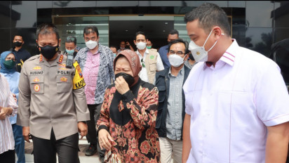 Mensos ke Sidoarjo, Beri Perhatian Khusus Kasus Pencabulan Anak di Bawah Umur oleh Orang Tua Tiri