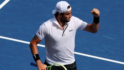 Saking Takut, Petenis Italia, Matteo Berrettini Berlari ke Perempat Final US Open