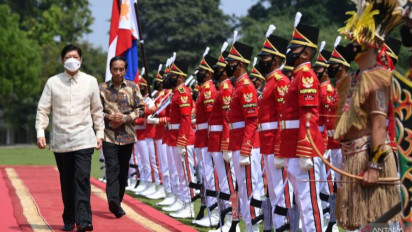 Temui Jokowi, Presiden Marcos Jr Sampaikan Terima Kasih