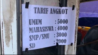 Imbas Harga BBM Naik, Sopir Angkot di Tasikmalaya Naikan Harga Tarif Meski Dihantui Sepi Penumpang