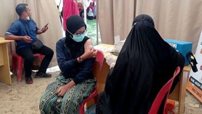 Sebanyak 61,13 Juta Penduduk RI Telah Divaksin Dosis Penguat