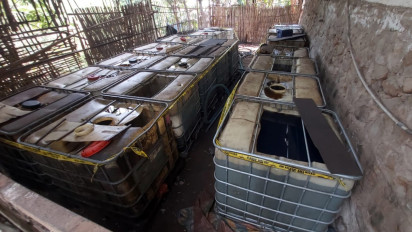 Polres Kudus Bongkar Penimbunan 12 Ton BBM Bersubsidi, Amankan 3 Tersangka