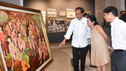 Momen Presiden Jokowi Ajak Presiden Filipina Ferdinand Marcos Jr Kunjungi Sarinah
