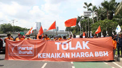 Ribuan Personel Gabungan Dikerahkan Kawal Demo Tolak Kenaikan BBM di Jakarta
