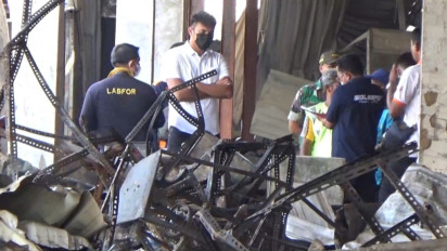 Tim Labfor Polda Jatim Gelar Olah Tkp di Pasar Dungus Madiun, Cari Penyebab Kebakaran