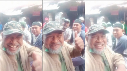 BBM Naik Pria Ini Malah Mendukung Jokowi Tiga Periode: Mantap Pak Jokowi, Kami Tidak Takut Lapar!