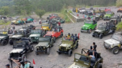 Harga BBM Naik, Tarif Jip Wisata di Lereng Gunung Merapi Ikut Naik