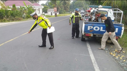 Tabrakan Maut Dua Sepeda Motor di Majenang Cilacap, 1 Pengendara Tewas