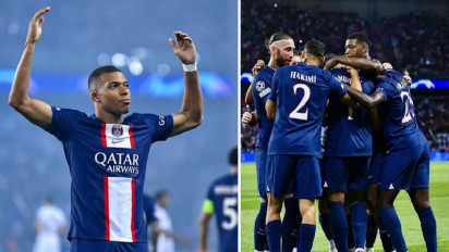 Dua Gol Kylian Mbappe Menangkan PSG atas Juventus, 2-1