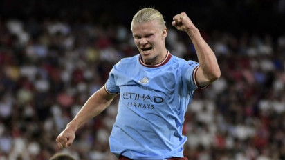 Erling Haaland Sumbang Brace, City Menang Mutlak 4-0 di Sevilla