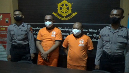 Terciduk Timbun Ratusan Liter BBM Solar Bersubsidi, Dua Orang Warga Diamankan Ke Mapolsek Klaten Jawa Tengah