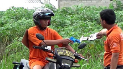 Polres Lampung Tengah Gelar Rekonstruksi Polisi Tembak Polisi, Tersangka Peragakan 21 Adegan