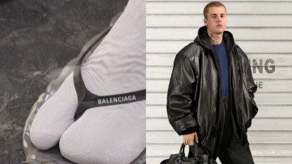 Viral! Justin Bieber Pakai Sendal Botol Plastik 'Balenciaga' Seharga Rp13 Juta, Ini Fakta Sebenarnya