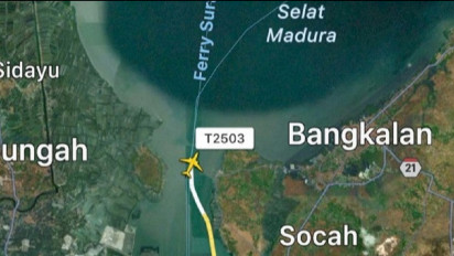 Ini Rute Pesawat Latih Bonanza G-36 Milik TNI AL yang Dilaporkan Hilang di Perairan Selat Madura