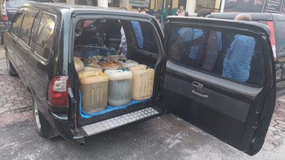 Polisi Kembali Gagalkan Penyelundupan Solar Subsidi