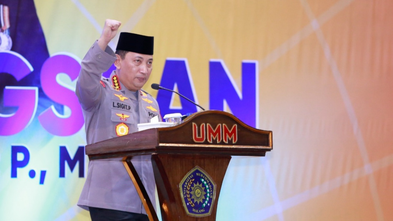 Ancaman Polarisasi Pada Pemilu, Kapolri: Pengalaman 2019 Tidak Boleh Terjadi Lagi
            - galeri foto