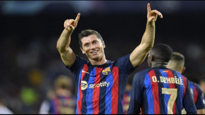 Robert Lewandowski Cetak Hat-Trick, Barcelona Menang Telak dengan Skor 5-1 Saat Menjamu FC Viktoria Plzeň