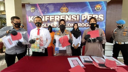 Polres Kulon Progo Ringkus 6 Pelaku Judi Online dan Penjual Togel, 3 Diantaranya Pelajar