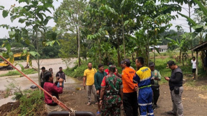 Seorang Pemancing di Tasikmalaya Hilang Terseret Arus Sungai, Tim SAR Lakukan Pencarian