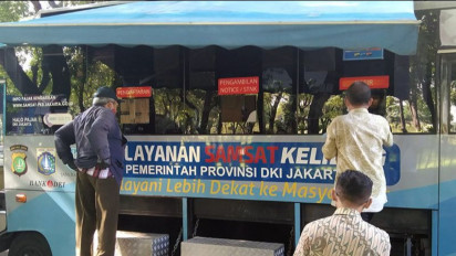 Ini 14 Titik Layanan Samsat Keliling di Jadetabek Jumat 9 September 2022