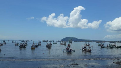 Keluhkan Naiknya Harga BBM, Nelayan di Muncar Banyuwangi Memilih tak Melaut