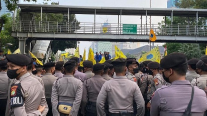 Lebih dari 8.000 Personel Polisi Disiagakan Guna Amankan Aksi Demonstrasi Tolak Kenaikan Harga BBM