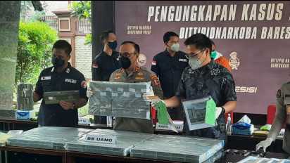 Polisi Ringkus Bos Sabu Jaringan Indonesia-Malaysia Serta Aset TPPU Senilai Rp56 Miliar