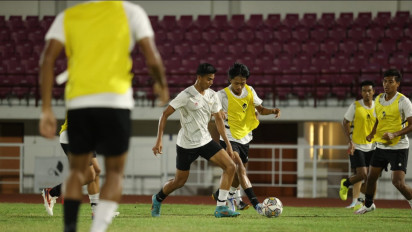 Shin Tae-yong dan 30 Pemain Timnas Indonesia Jajal Sensasi Rumput Berkualitas Tinggi di Lapangan Thor hingga Gelora Bung Tomo Surabaya
