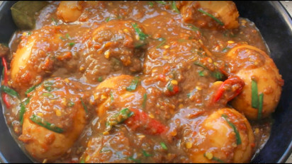 Bikin Ngiler! Ini Olahan Telur Resep Sambal Goreng Telur Petis, Murah Tapi Nikmat...