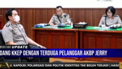 AKBP Jerry Raymon Siagian Jalani Sidang Etik