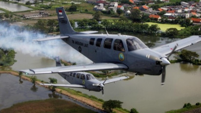 Kepala Dinas Penerangan TNI AL Ungkap Kondisi Awal Pesawat Latih Bonanza TNI AL yang Jatuh di Selat Madura, Ternyata Begini