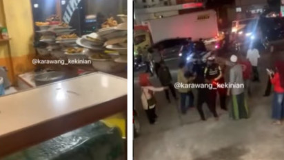 Tak Terima Diminta Membayar Makanan yang Dibeli, Seorang Pemuda Mengamuk dan Acak-acak Sebuah Warung Makan