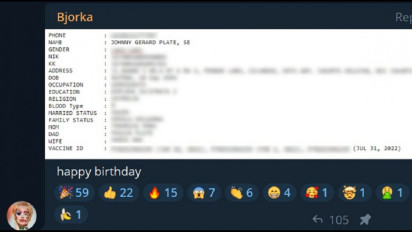 Bjorka Beberkan Alasan Dirinya Bobol Data Pribadi Menkominfo Johnny G Plate, Begini Katanya