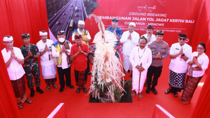 Proyek Jalan Tol Jagad Kerthi Bali Resmi Dimulai, Menteri PUPR Targetkan Selesai 2025