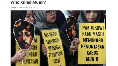 Bongkar-Bongkaran! Hacker Bjorka Ungkap Sosok Pembunuh Munir, Identitas Terduga Pelaku Bahkan Disebarkan di Internet