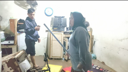 Sungai Ciapus Meluap, Puluhan Rumah di Ciomas Bogor Terendam Banjir, 50 Jiwa Mengungsi