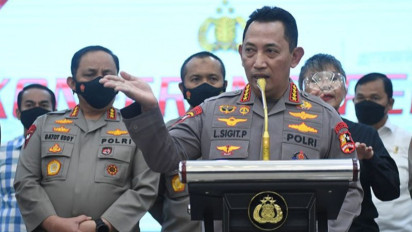 Kapolri: Kalau Ada Laporan Saya Tidak Perlu Tegur Lagi, Langsung Saya Proses, Saya Langsung Copot