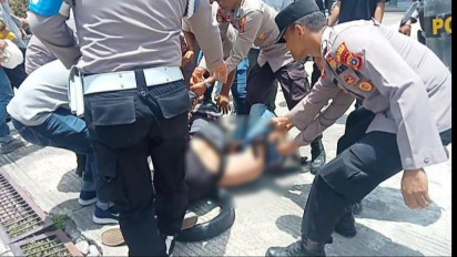 Demo Tolak BBM Berakhir Ricuh, Puluhan Mahasiswa Ditangkap Polres Aceh Barat