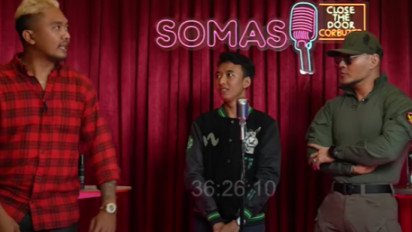 Sindiran Pedas! Di Podcast Deddy Corbuzier, Komika Fajar Nugra dan Uus Sentil Baim Wong yang Bikin Konten ´Kutuan´