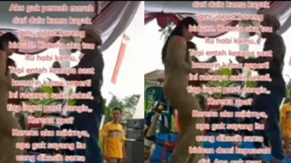 Pilu! Viral Curhatan Istri yang Nangis Sakit Hati Atas Kelakuan Suami Hobi Nyawer Biduan Seksi