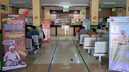 Warga Jateng Antusias Manfaatkan Program Penghapusan Denda Pajak Kendaraan