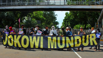 Lima Penyusup dalam Unjuk Rasa di Patung Kuda Diringkus Polisi, Diduga Jadi Provokator Kericuhan