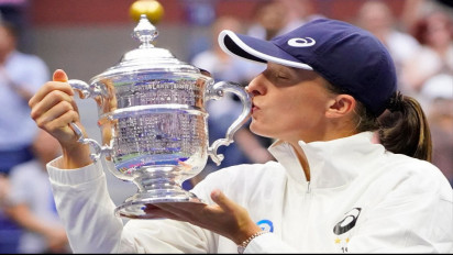 Juara US Open 2022, Petenis asal Polandia Iga Swiatek Makin Nyaman jadi Peringkat Satu Dunia dalang Rangking WTA